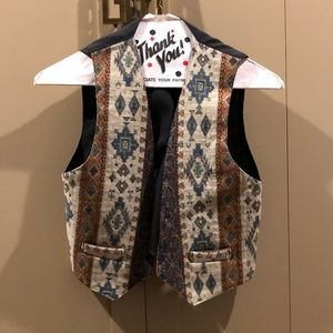 Kid's Embroidered Vest from Turkey